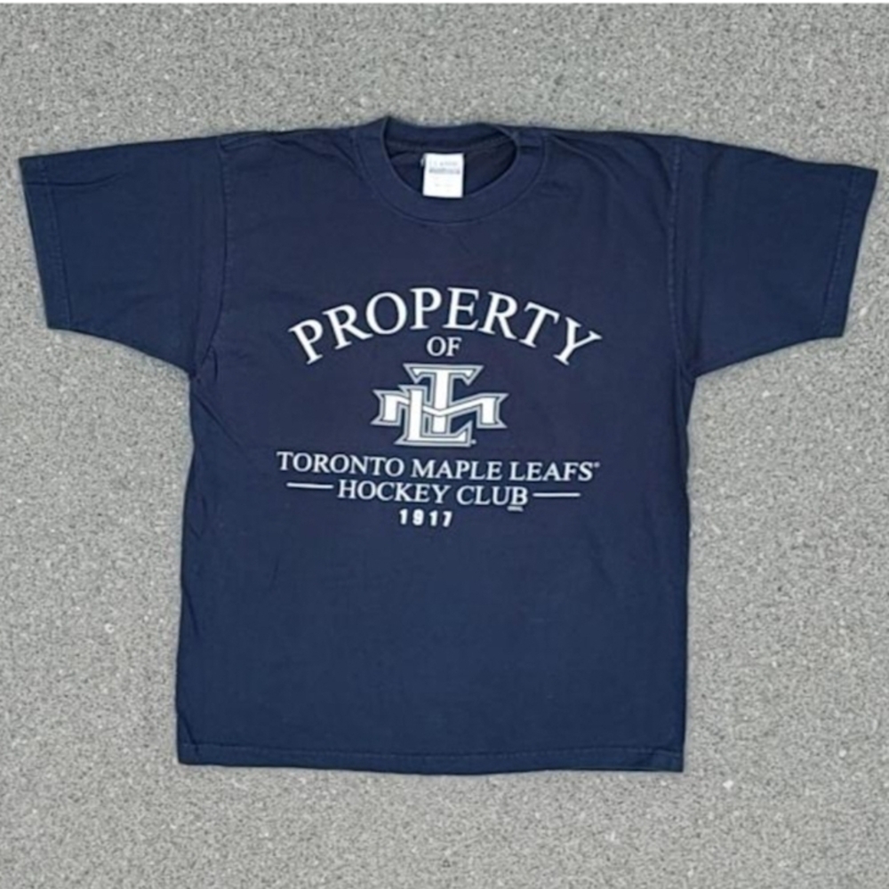Vtg 2000s NHL Toronto Maple Leafs AAA Alstyle T-Shirt Size (L)